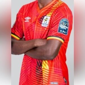 Umbro Uganda Team Red and Yellow Jersey